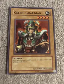 Yugioh Celtic Guardian LOB-007 Super Rare Unlimited NM - Image 1
