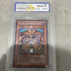 Yugioh Exodia the Forbidden One Mc1 Extreme Holo Bleed+ Funny Grader Mistake. - Image 1