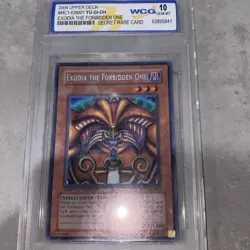 Yugioh Exodia the Forbidden One Mc1 Extreme Holo Bleed+ Funny Grader Mistake. - Image 2