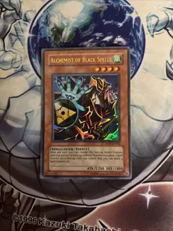 (YBL) Yugioh Alchemist Of Black Spells ABPF-EN082 Ultra Rare Unlimited LP - Image 1
