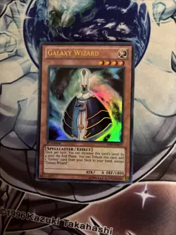 (YBL) Yugioh Galaxy Wizard ZTIN-EN011 Ultra Rare 1st Ed VLP - Image 1