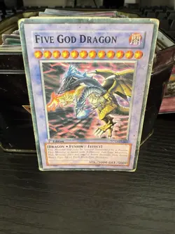 Five God Dragon Yugioh Card 1st edition TCG Yu-Gi-Oh! - Image 1