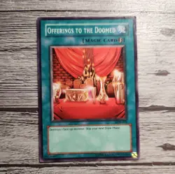 Offerings To The Doomed LON-051 Yu-Gi-Oh! Card MP Unlimited - Image 1