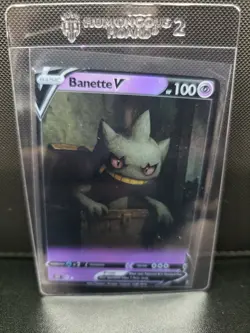 CUSTOMmade madeTOorder full art holo pokemon card PTL806 Banette - Image 1