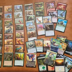 Gishaths Full Art DINOSAURS Party Family Fun Game *COMMANDER DECK* 100 MTG Cards - Image 2