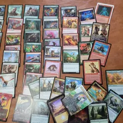 Gishaths Full Art DINOSAURS Party Family Fun Game *COMMANDER DECK* 100 MTG Cards - Image 2