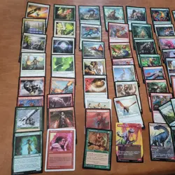 Gishaths Full Art DINOSAURS Party Family Fun Game *COMMANDER DECK* 100 MTG Cards - Image 3