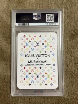 PSA 10 LOUIS VUITTON x MURAKAMI Trading card MONOGRAM & CHERRY DESIGNS 032 POP 8 - Image 2
