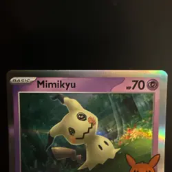 Mimikyu 037/091 Pokemon Trick Or Trade Holo 2024 Halloween Promo Card NM - Image 5