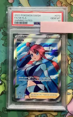 Pokemon Card English Version Furo SR PSA10 072 - Image 1