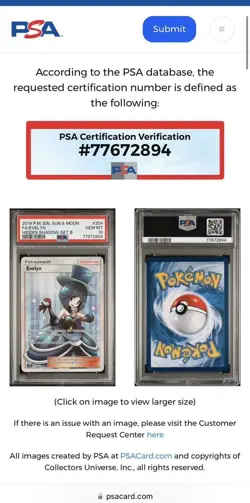 Only 3 in the World PSA10 Lusamine SR Pokemon Card Indonesian 204 183 Holo Full - Image 4
