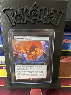 MTG Portal To Phyrexia Mythic Extended Art 365 The Borthers’ War Near-Mint - Image 1