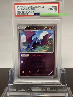 PSA10 Golbat 038 171 THE BEST OF XY Mirror Holo Pokemon Card Game (Pokemon) Grad - Image 1