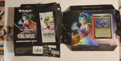 MTG Final Fantasy Commander Deck Revival Trance OPENED Complete w/ sample pack - Image 1