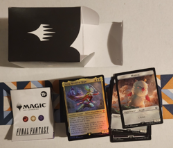 MTG Final Fantasy Commander Deck Revival Trance OPENED Complete w/ sample pack - Image 2