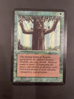 Ironroot Treefolk - LP - Alpha Mtg - Image 1