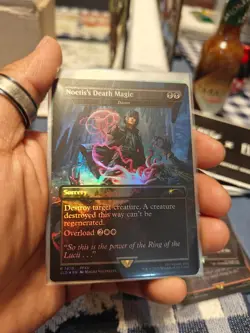 MTG x FINAL FANTASY SECRET LAIR - NOCTIS'S DEATH MAGIC #1870 RAINBOW FOIL - Image 1