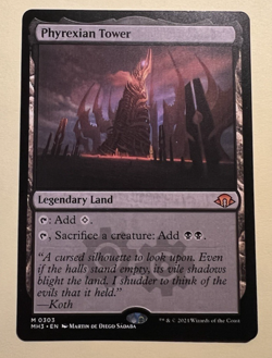 2024 Magic The Gathering Phyrexian Tower (Modern Horizons 3) FREE SHIP (MTG) - Image 1