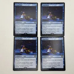 4x MTG - Sleep Magic Final Fantasy Regular NM PLayset - Image 1