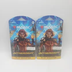 Magic The Gathering Aetherdrift 2x Play booster pack (MTG) [Brand New] - Image 1