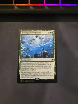 R 0172 Bioengineered Future Rare Edge of Eternities MTG Card EOE Enchantment - Image 1