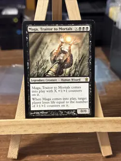 MTG *Maga, Traitor to Mortals X1* (MP) Saviors of Kamigawa Magic the Gathering - Image 1