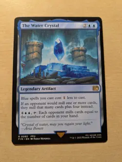The Water Crystal Final Fantasy Regular Rare 0085 MtG - Image 1