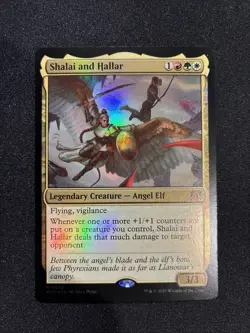 MTG - Shalai and Hallar Commander: March of the Machine FOIL - Image 1