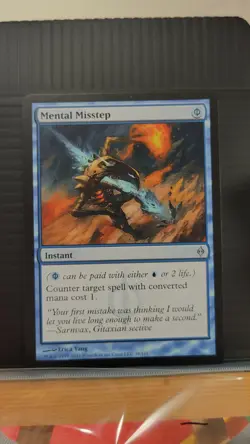 Mtg MENTAL MISSTEP NM New Phyrexia 38/175 -Argo- - Image 1