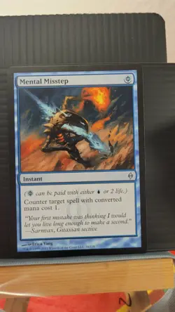 Mtg MENTAL MISSTEP NM New Phyrexia 38/175 -Argo- - Image 3