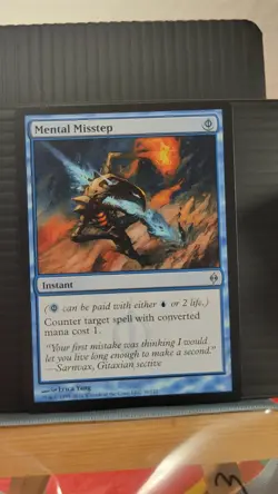 Mtg MENTAL MISSTEP NM New Phyrexia 38/175 -Argo- - Image 5