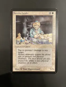 Samite Healer - LP - Alpha Mtg - Image 1