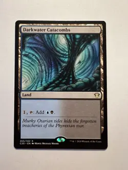 Darkwater Catacombs - MTG Commander 2020 - NM - Image 1