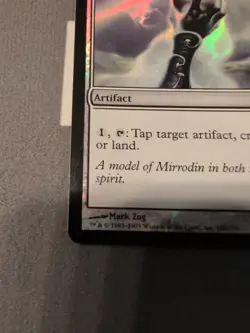 Icy Manipulator #186 (Foil) (NM) Mirrodin MRD Magic MTG - Image 5