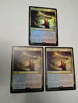 Gandalf's Sanction x3 _ 1 FOIL + 2 non-foil MTG - Image 1