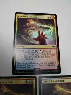 Gandalf's Sanction x3 _ 1 FOIL + 2 non-foil MTG - Image 2
