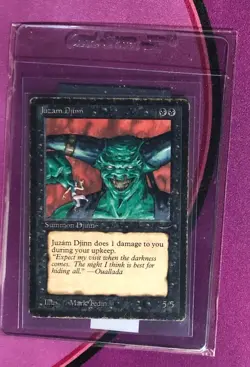 Juzam Djinn HP Arabian Nights MTG Magic The Gathering Reserved List - Image 1