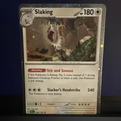 Pokemon - Slaking - 162/193 - Cosmos Holo Rare - Paldea Evolved - NM/M - Image 1