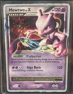 Pokemon TCG Diamond and Pearl Promos Mewtwo LV.X HP #DP28 - Image 1