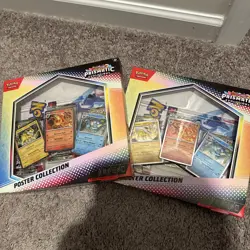 Pokemon Prismatic Evolutions Poster Collection SV8.5 Factory Sealed New Lot of 2 - Image 1