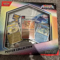 Pokemon Prismatic Evolutions Poster Collection SV8.5 Factory Sealed New Lot of 2 - Image 3