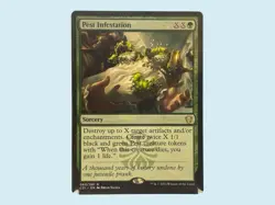 Pest Infestation, Commander 2021, NM, Magic the Gathering MTG - Image 1