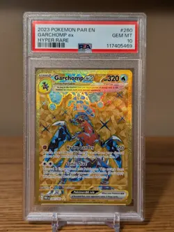 2023 Pokemon Garchomp ex Hyper Rare PSA 10 GEM MT #260 - Image 1