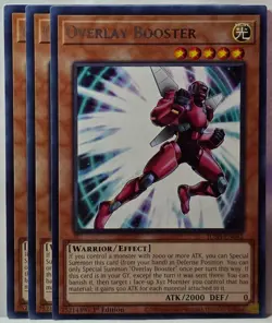 Yugioh x3 Overlay Booster JUSH-EN042 Rare 1st Edition - Image 1