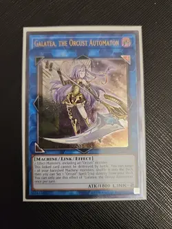 Yugioh Galatea the Orcust Automaton OP10-EN003 Ultimate Rare Near Mint - Image 1