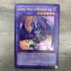 YuGiOh! - Garura Wings of Resonant Life RA02-EN024 Ultra Rare 1st Edition NM - Image 1