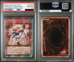 PSA10 Lara 25th QCR TW01-JP122 Spiritual Beast Tamer Yugioh Yu-Gi-Oh Japanese - Image 1