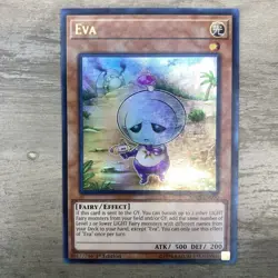 *** EVA *** 1ST EDITION ULTRA RARE SR05-EN000 MINT/NM YUGIOH! - Image 1