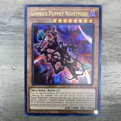 Yugioh Gimmick Puppet Nightmare BLC1-EN040 Ultra Rare 1st Ed SILVER NM - Image 1