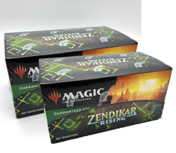 MTG Zendikar Rising Factory Sealed Set Box Lot of 2 - Image 1